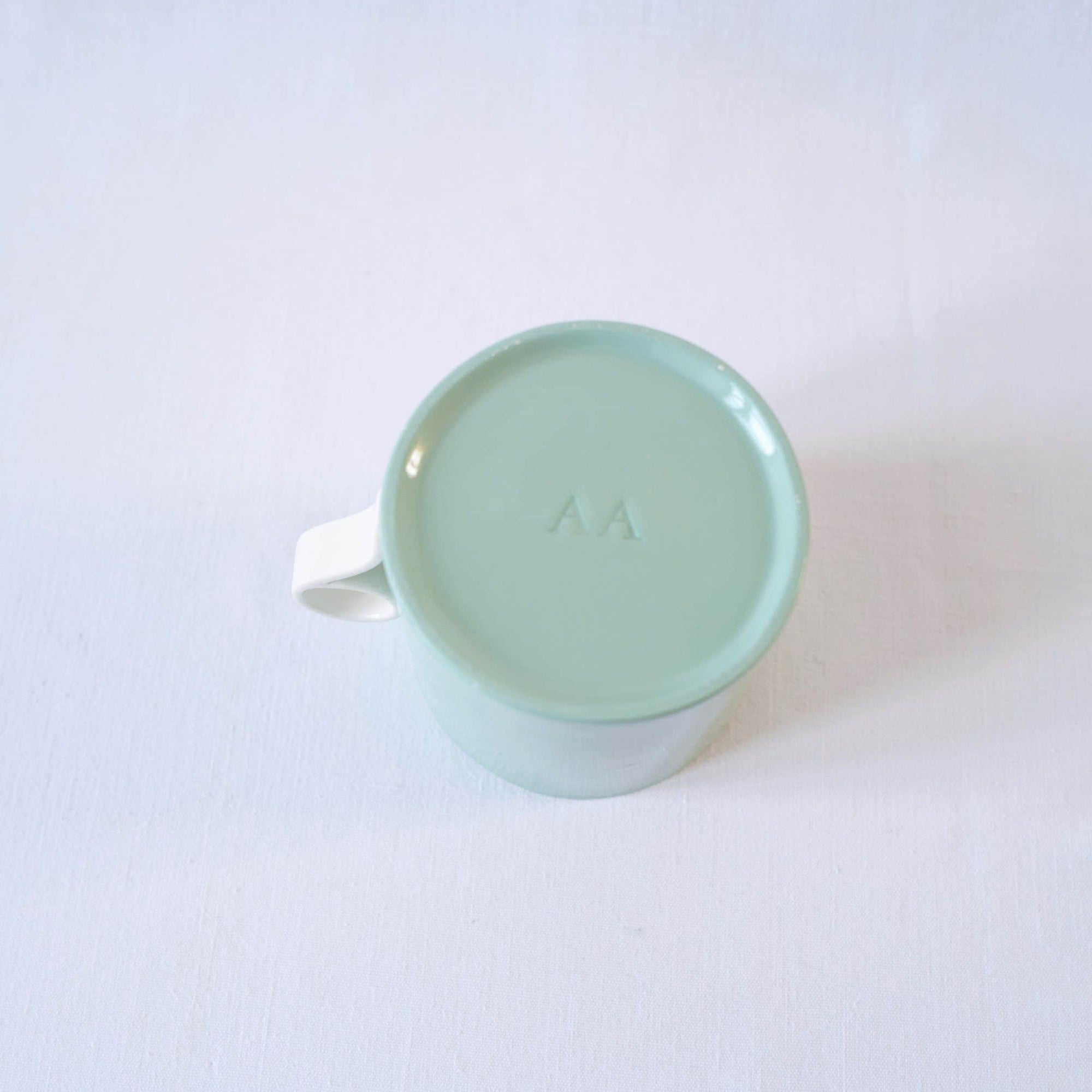 Large Mug in Green - Loop Handle