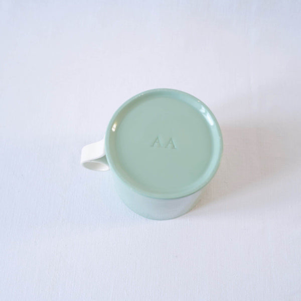 Large Mug in Green - Loop Handle