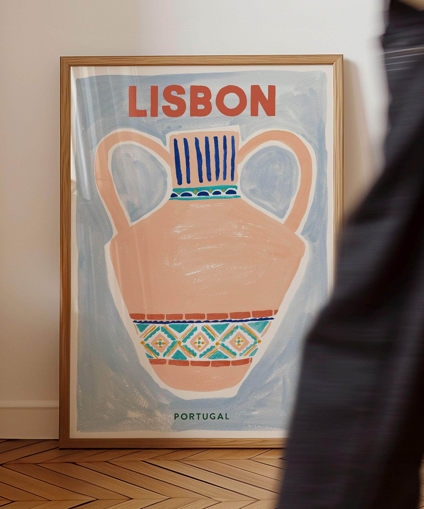 'Lisbon Pot' Print