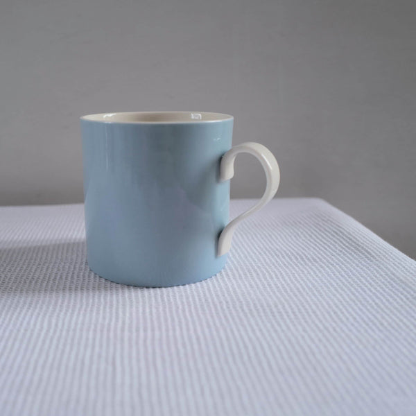 Large Mug in Celestial Blue - Traditional Handle