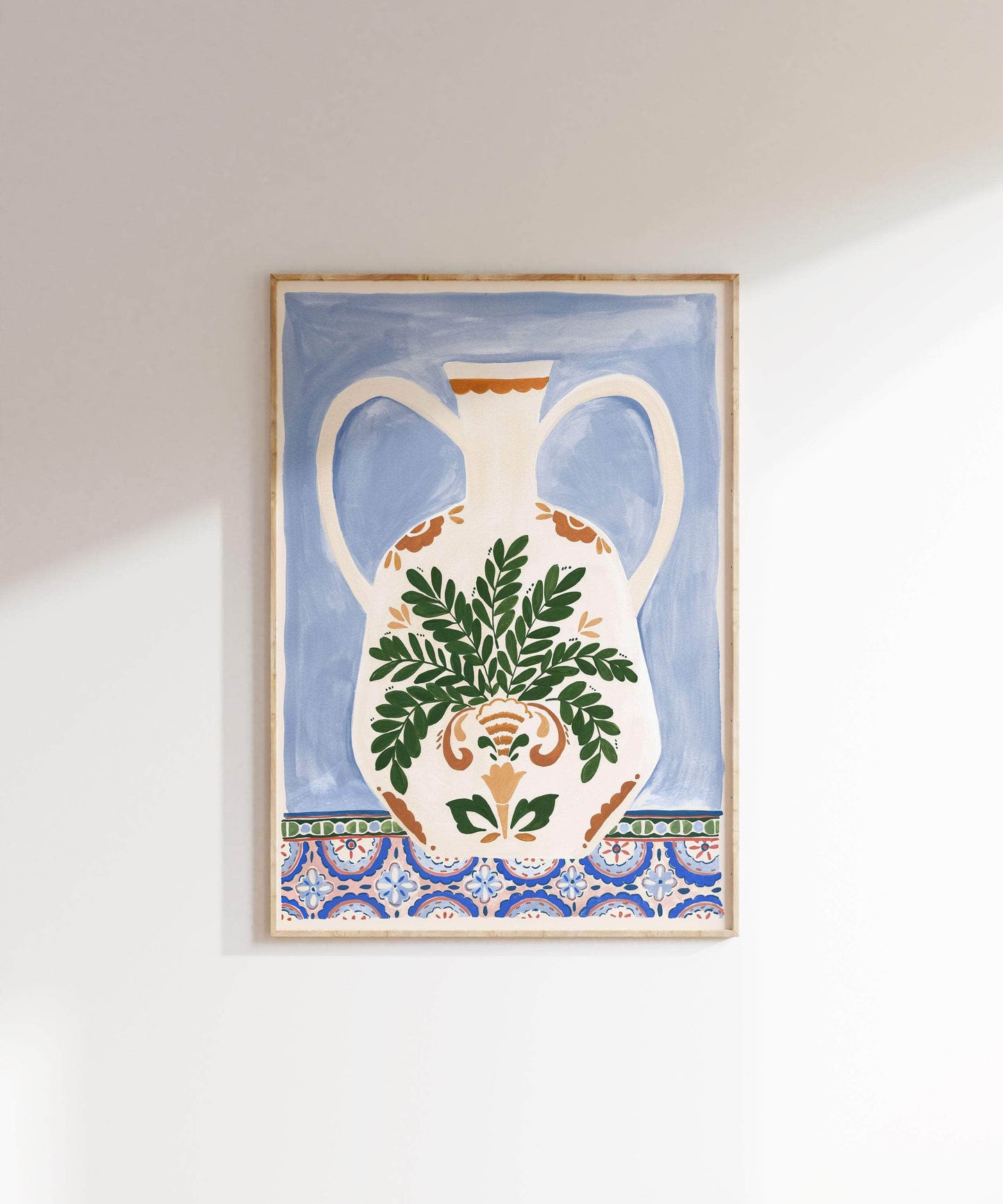 'Frondly Vase' Print
