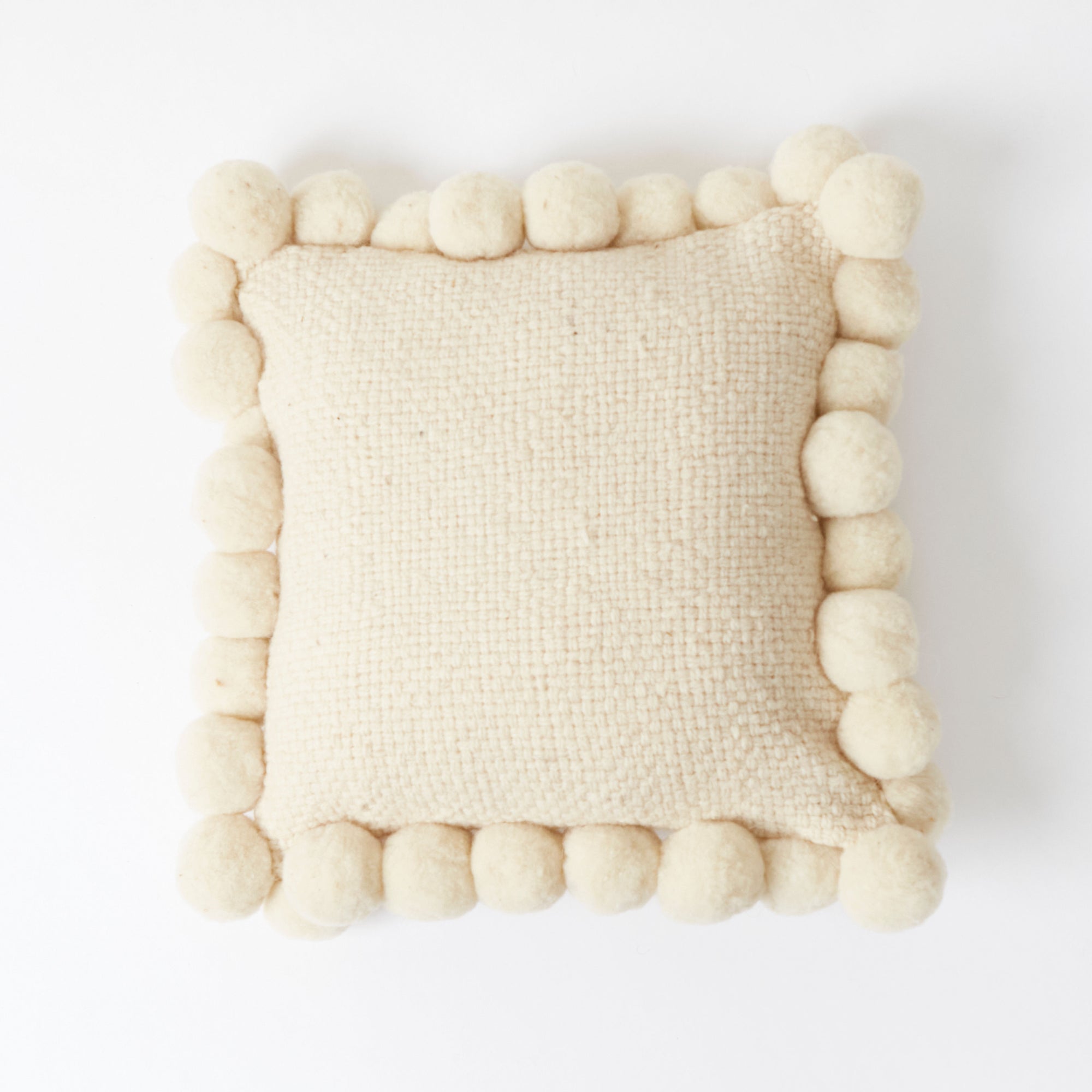 Valle Pom Pom Cushion / Square