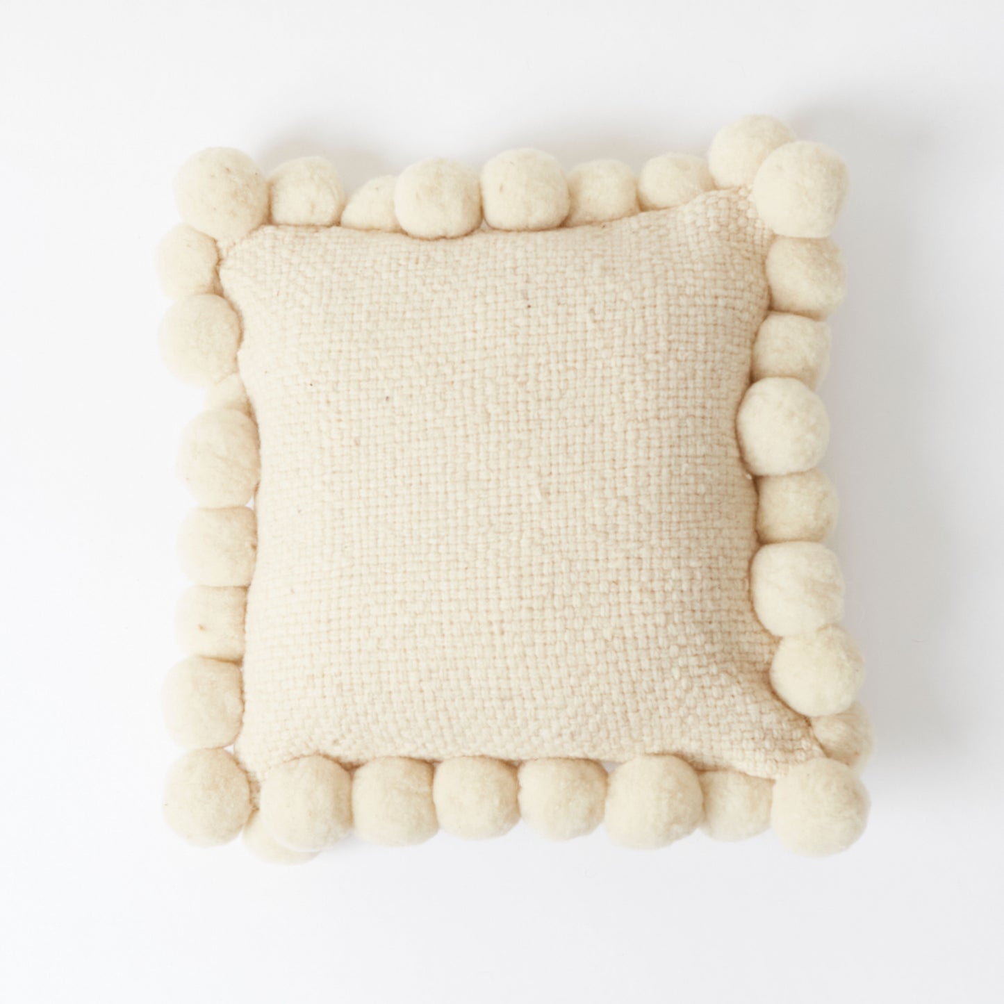 Valle Pom Pom Cushion / Square
