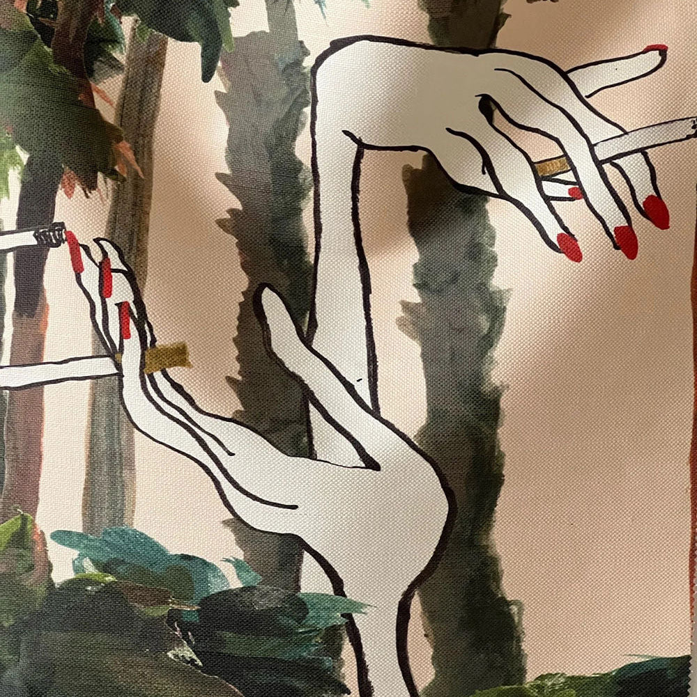 Clope in the Grove Fabric