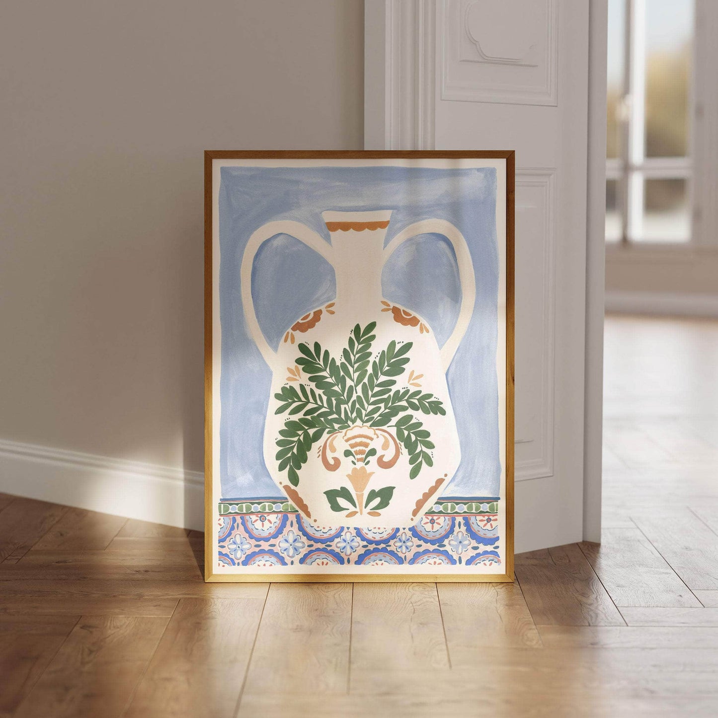 'Frondly Vase' Print