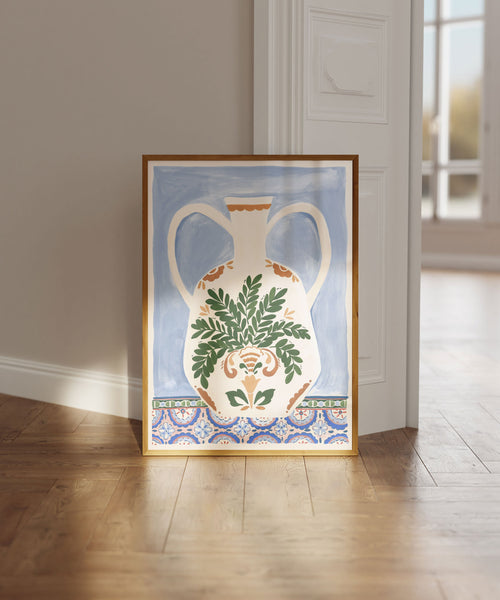 Frondly Vase' Print