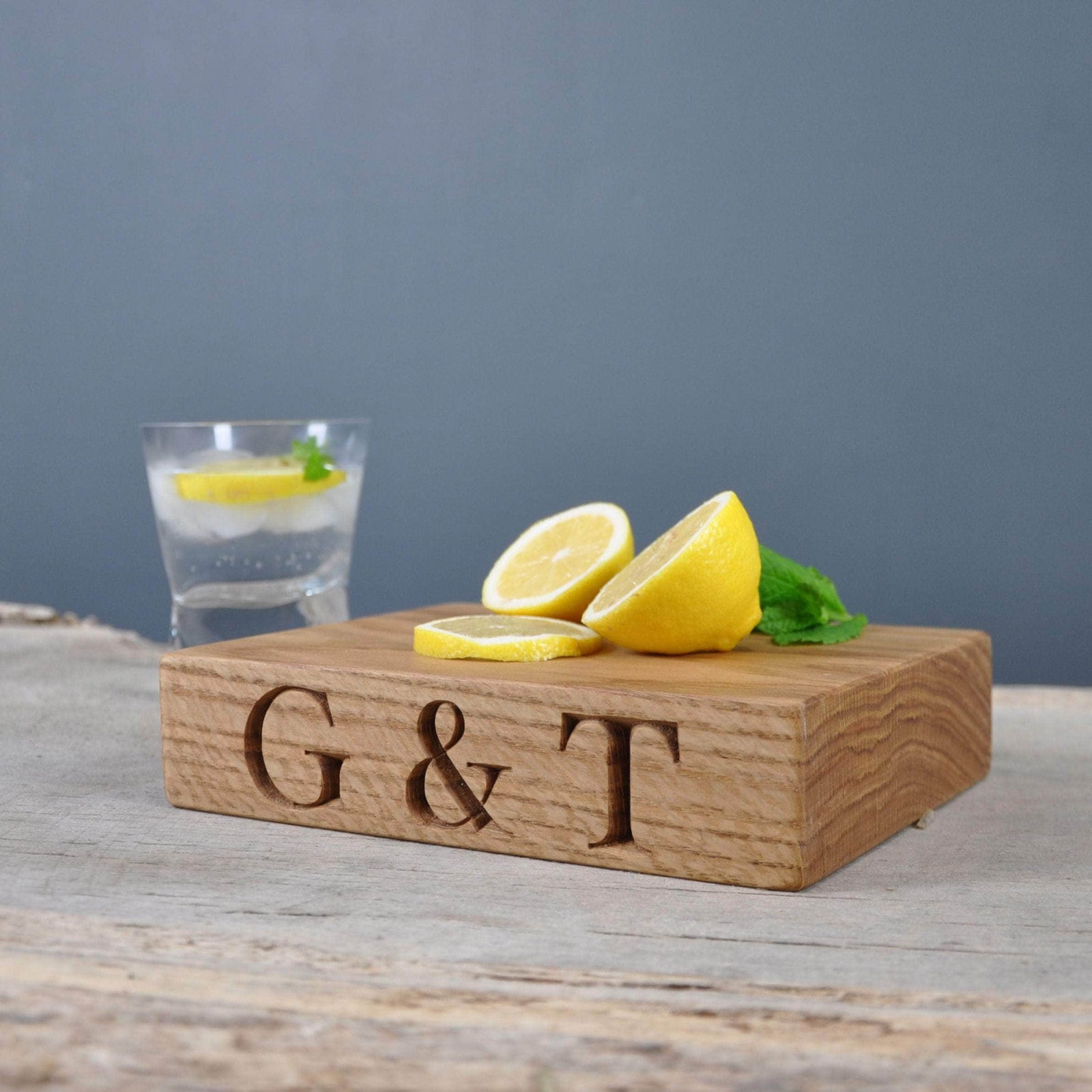Oak Gin & Tonic (G&T) Board