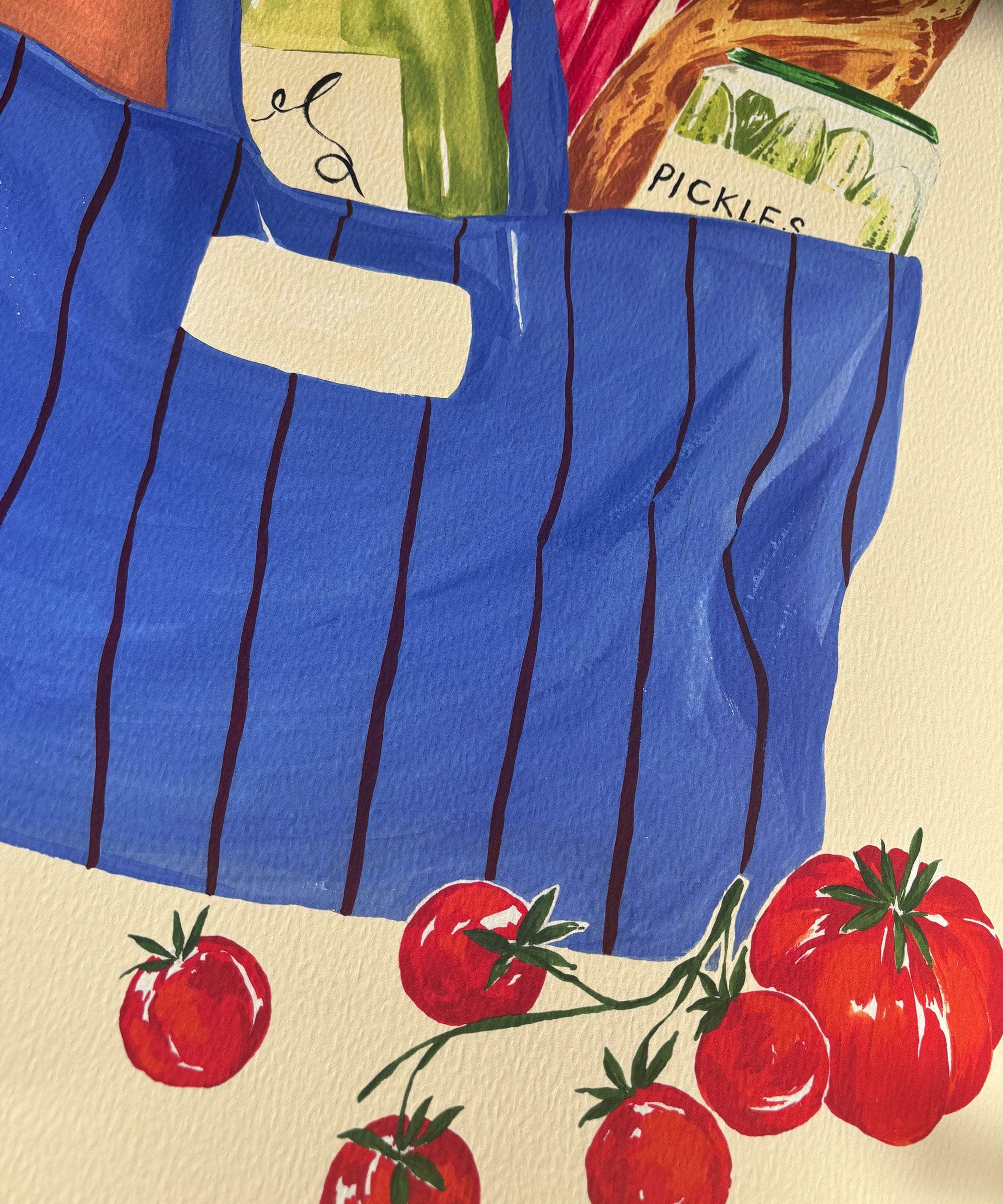 Off to Market' Print