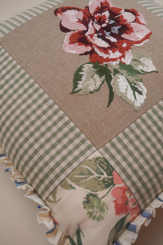 Rosa Patchwork Cushion