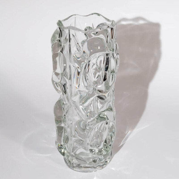 Rare Vintage Czech Glass Vase, Frantisek Peceny for Hermanova Hut