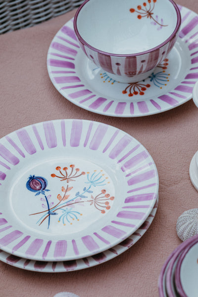 Lilac Dessert  Plate – The Portuguese Chitas