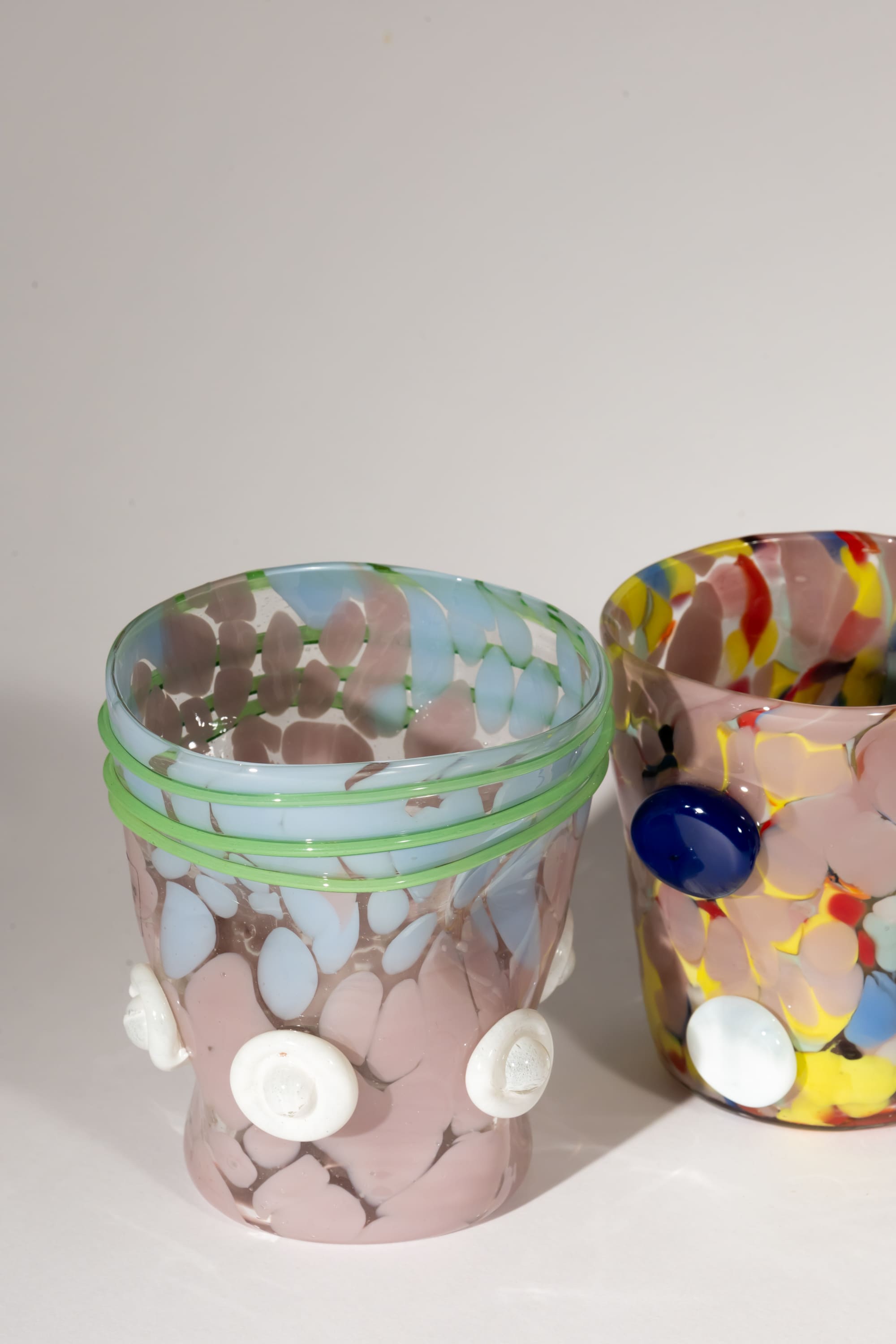 Surrealist Murano Glasses Set of 4