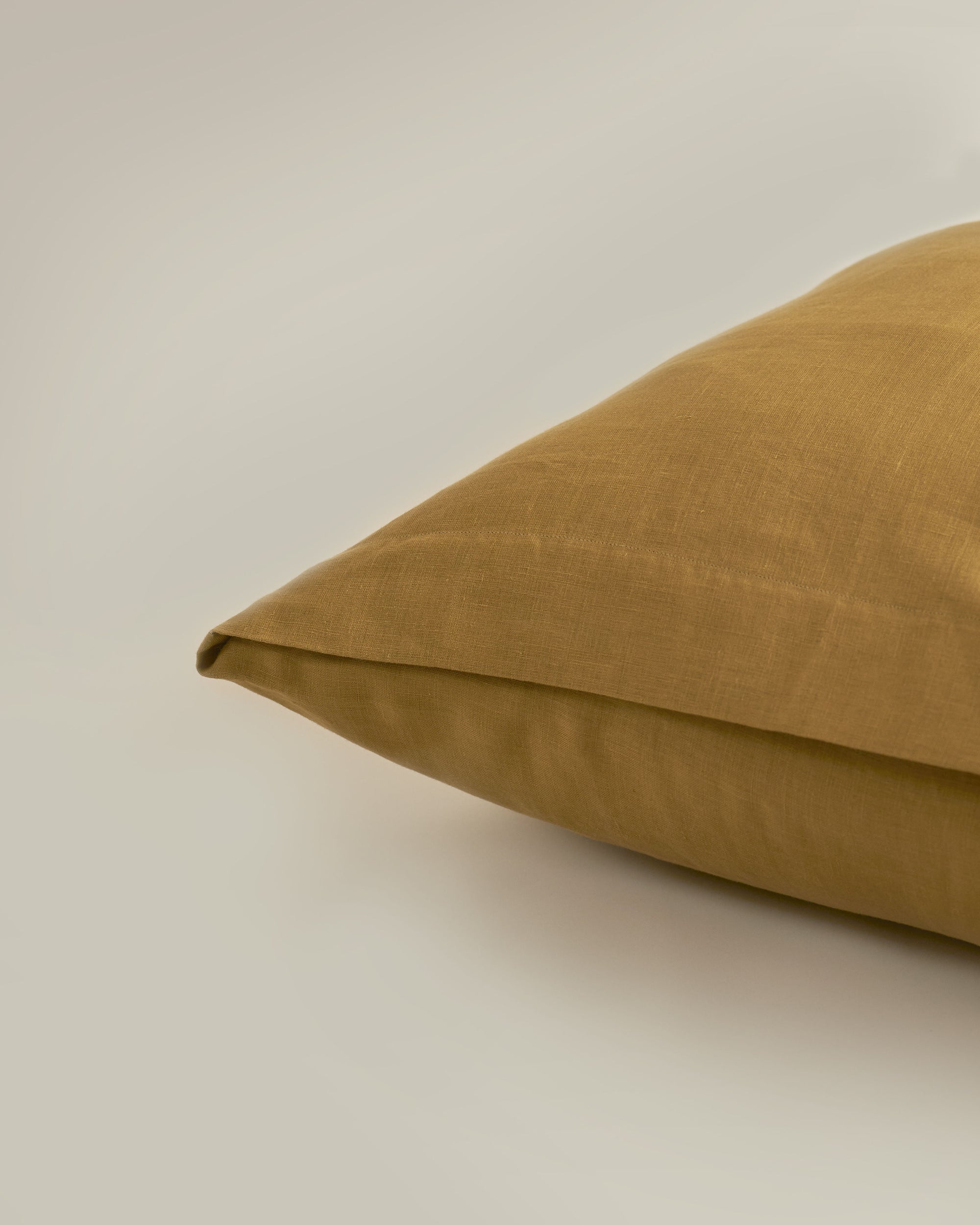 Hemp Pillowcase Pair Caramel