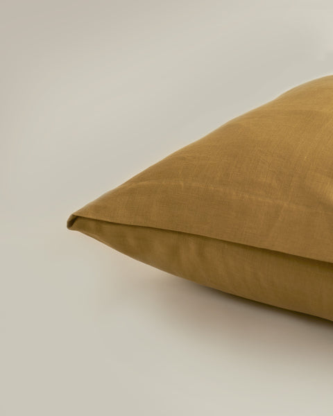 Hemp Pillowcase Pair Caramel