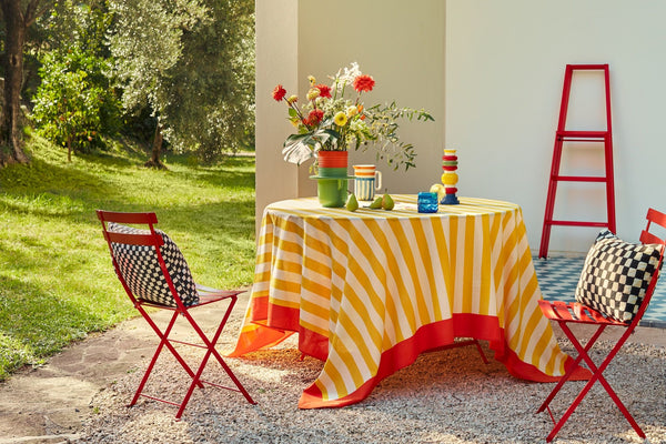 La Veste X Lisa Corti Nizam Stripes Yellow Natural