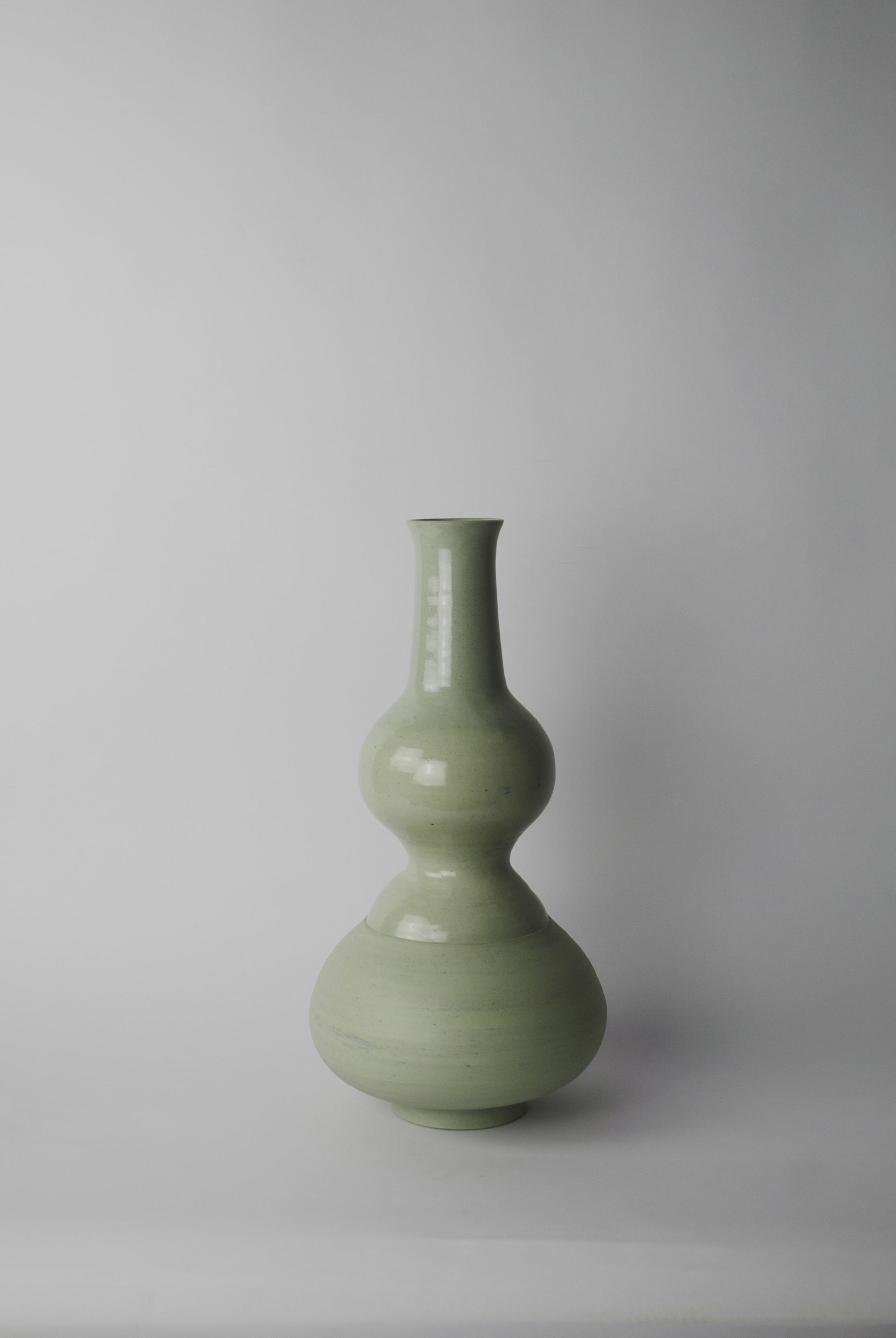 Sage Green Ceramic Vase II