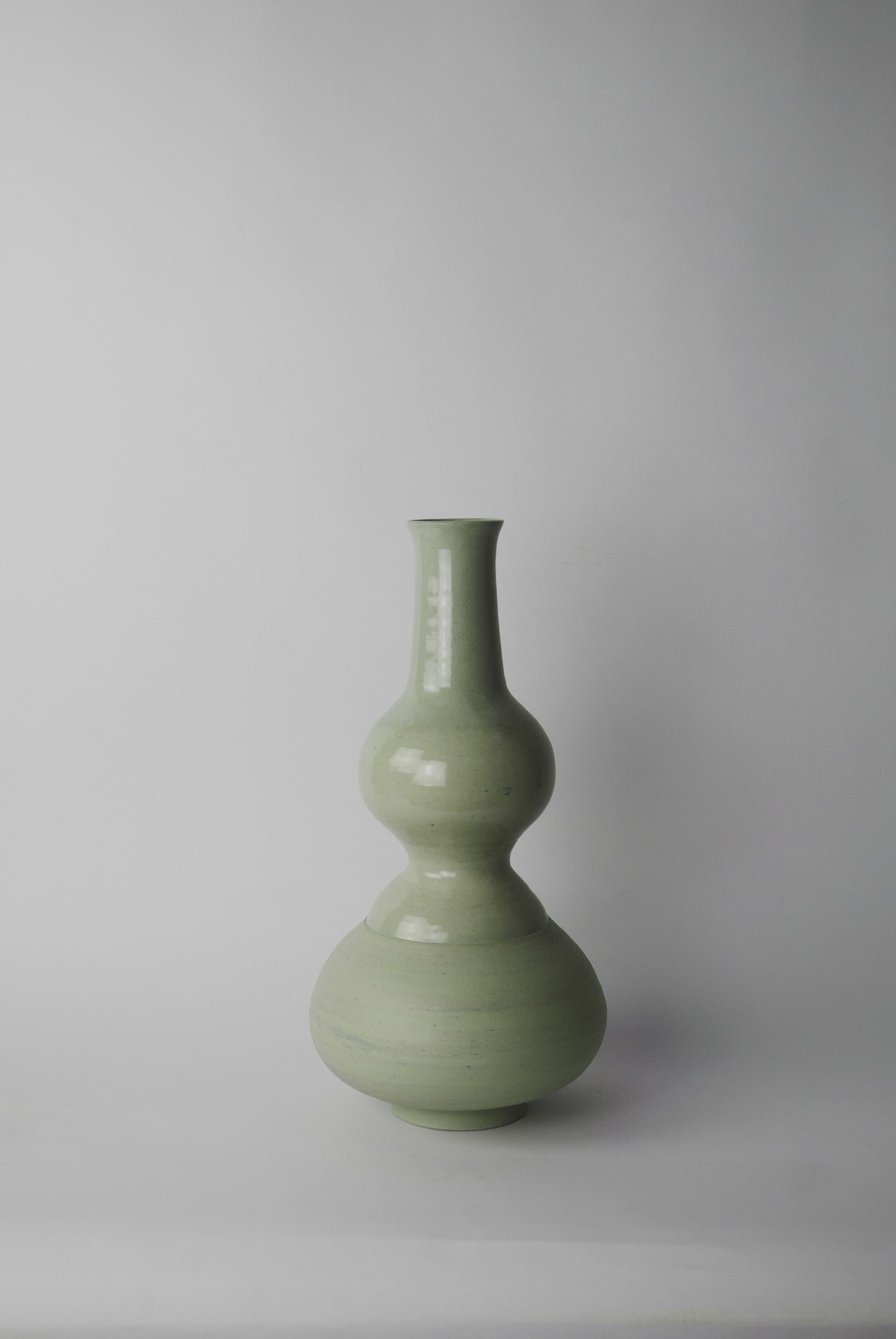 Sage Green Ceramic Vase II