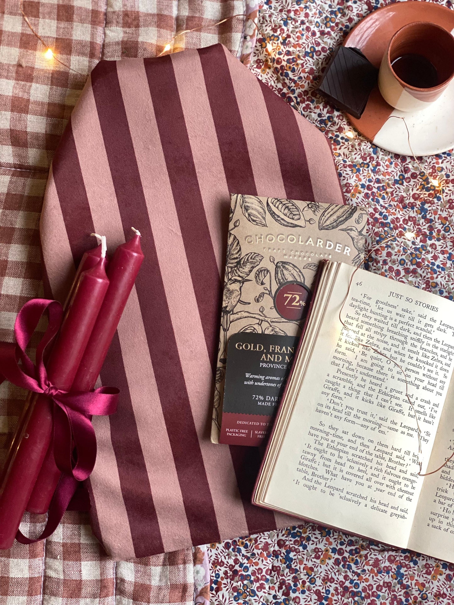 Velvet Hot Water Bottle Cover