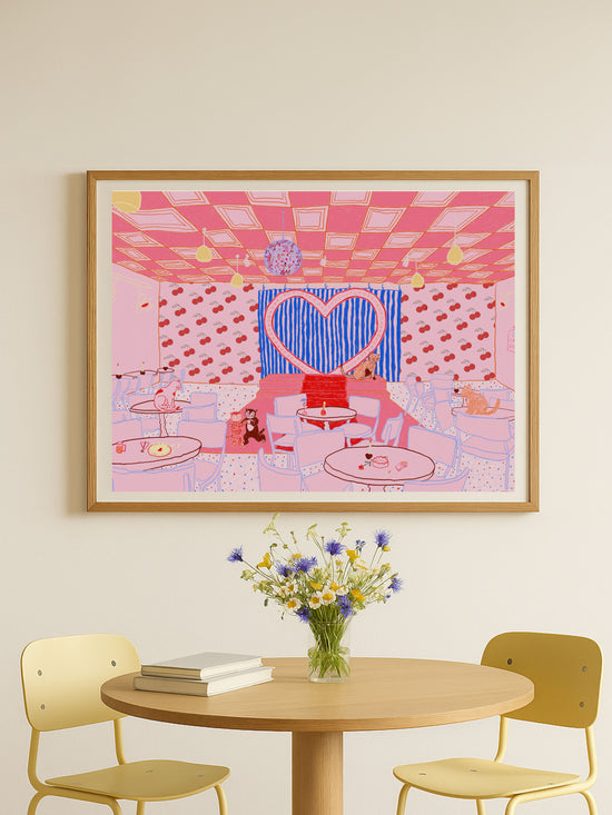 Dorfdisco - Fine Art Print