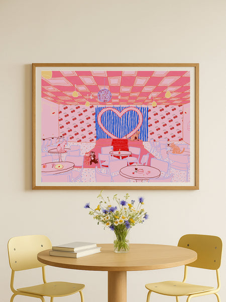 Dorfdisco - Fine Art Print