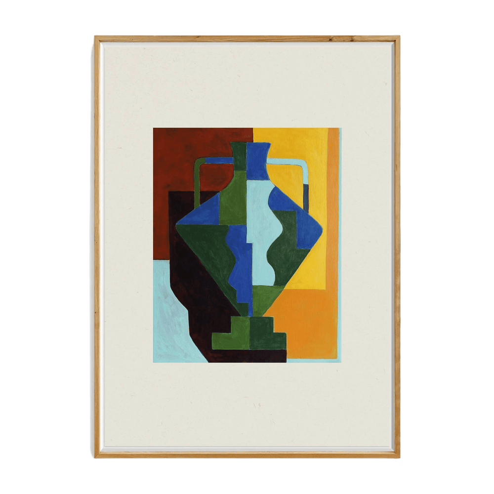 'Cracking Vase I' Print (unframed)