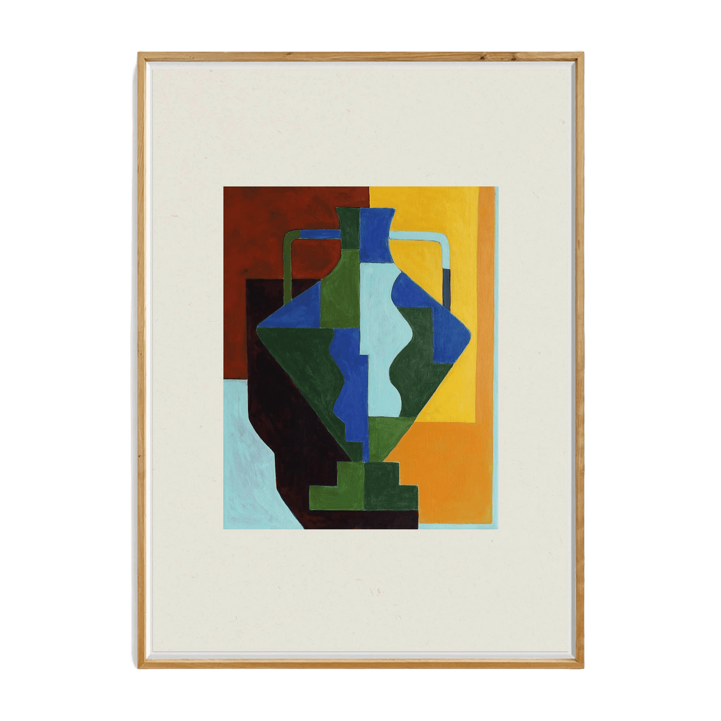 'Cracking Vase I' Print (unframed)