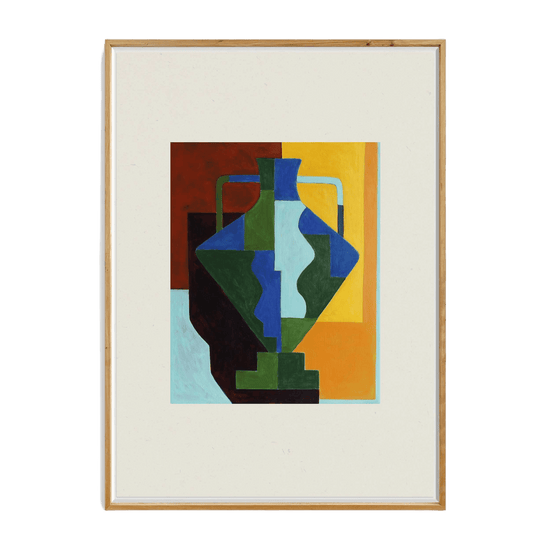 'Cracking Vase I' Print (unframed)