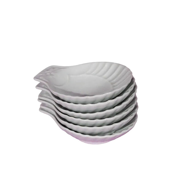 Vintage French Shell Dish by Porcelaine Du Reussy