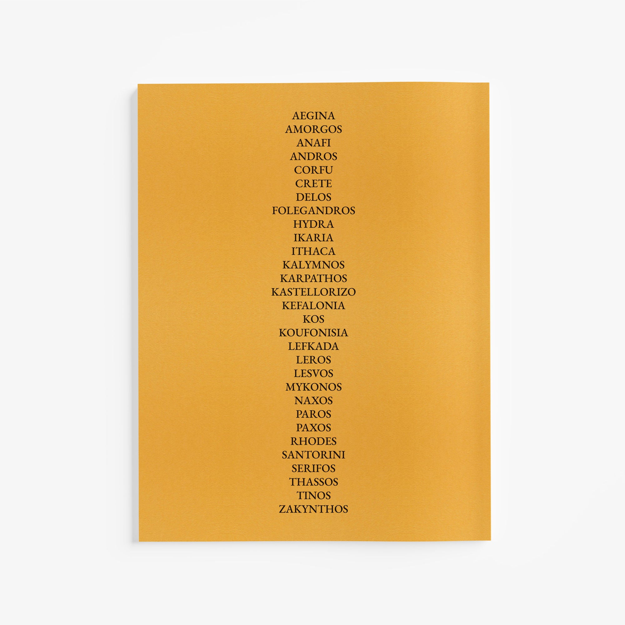 Greek Island Sketches Book