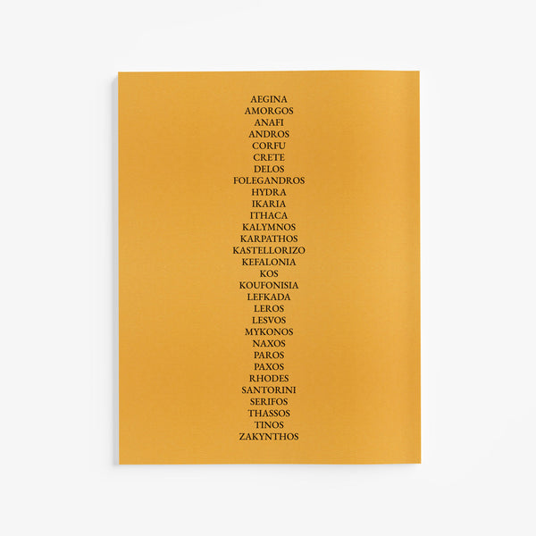 Greek Island Sketches Book