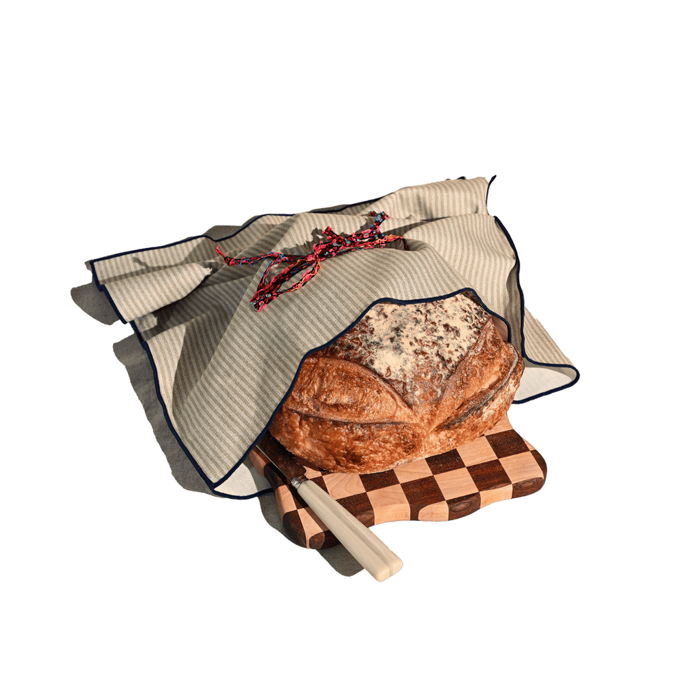 Sandbar Stripe Bread Bag / Challah Cover