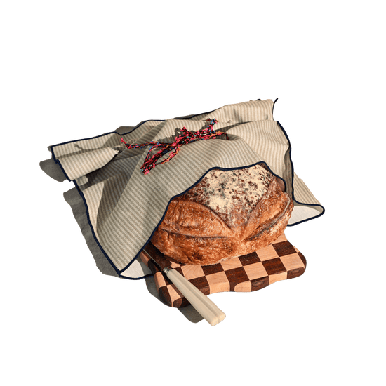 Sandbar Stripe Bread Bag / Challah Cover