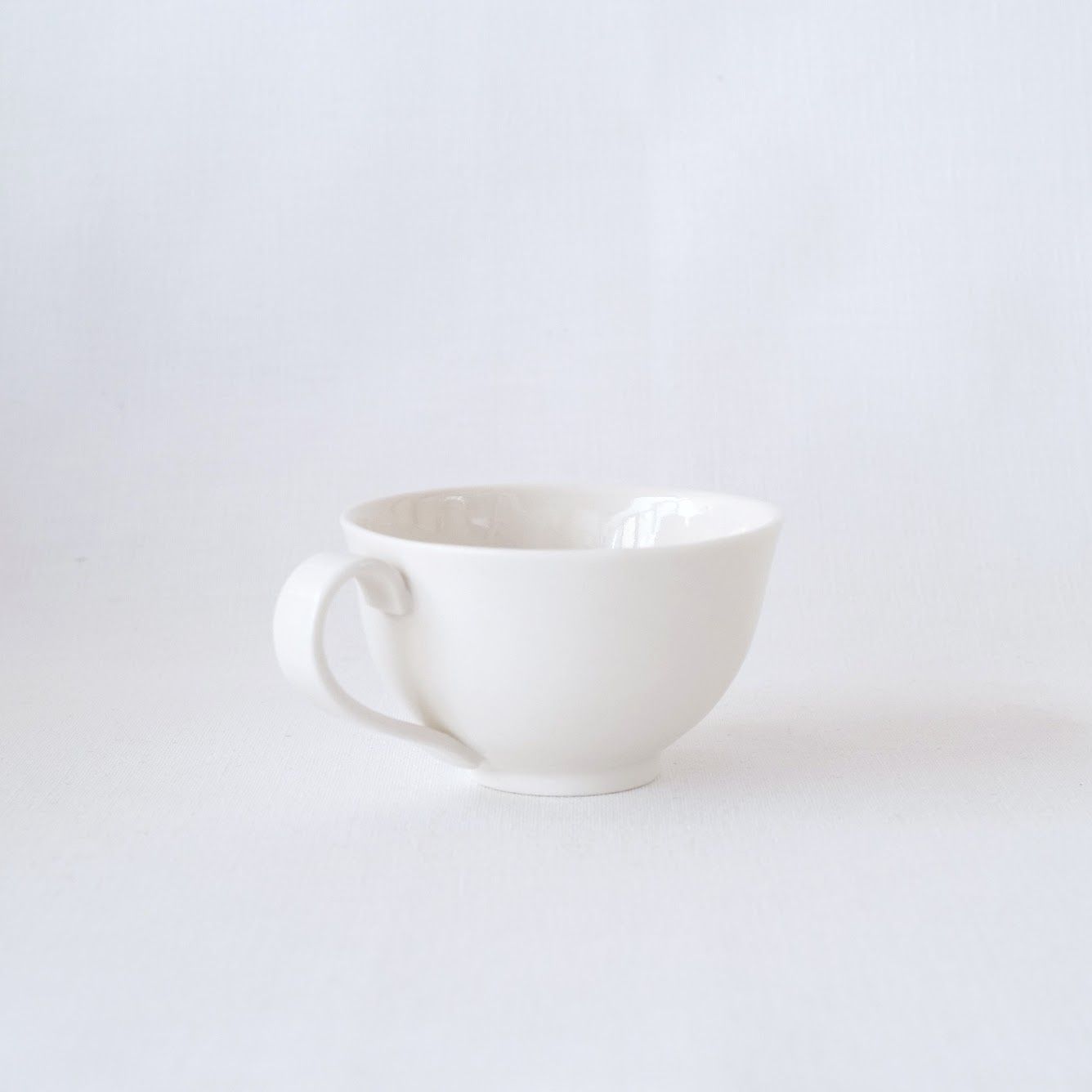 Small Cup in White