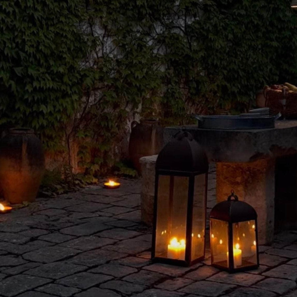 Large Kaffe Haus Iron Lantern