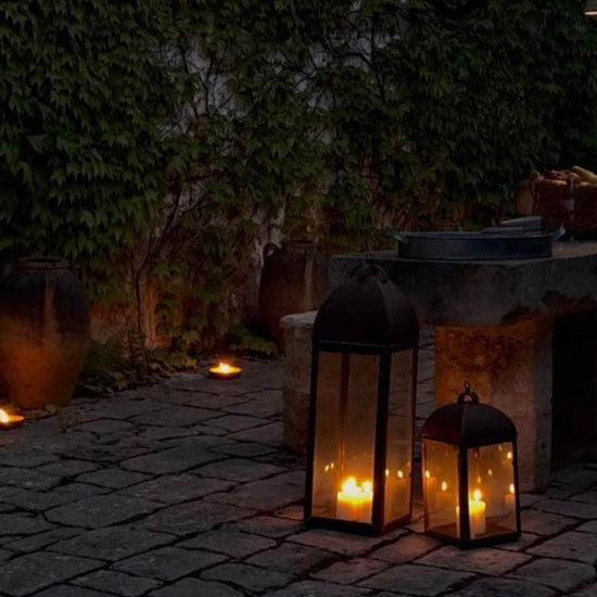 Large Kaffe Haus Iron Lantern