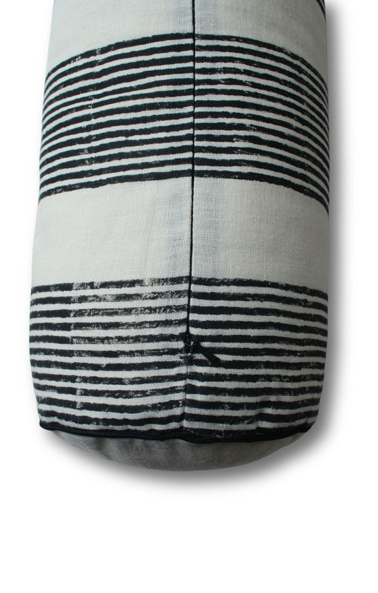 Casablanca Black & White Bolster Cushion