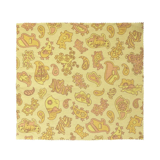 Interiors Fabric- Signature Paisley in Soft Yellow/ Peach