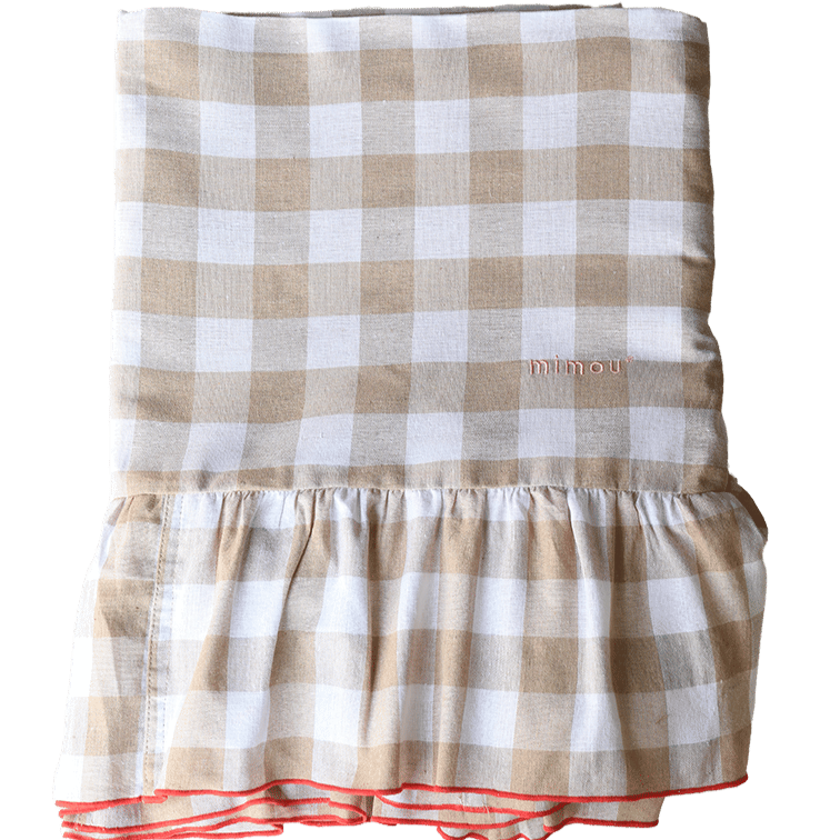 Tablecloth Ruffle Check
