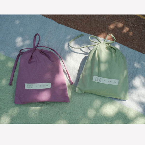 Cotton Swim Short Purple