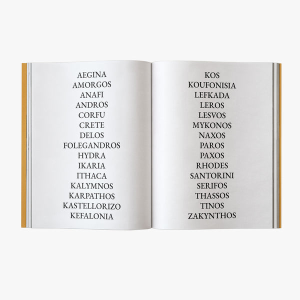 Greek Island Sketches Book
