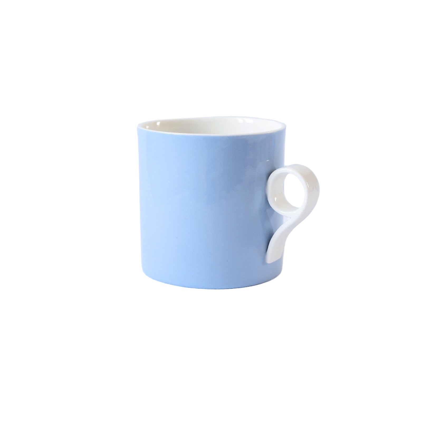 Large Mug in Cornflower - Loop Handle