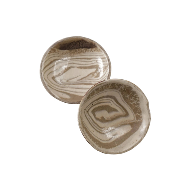 Mieke - Small Nerikomi Ceramic Trinket Set of 2