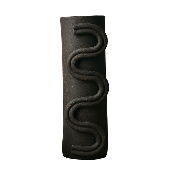 Sway Black Vase