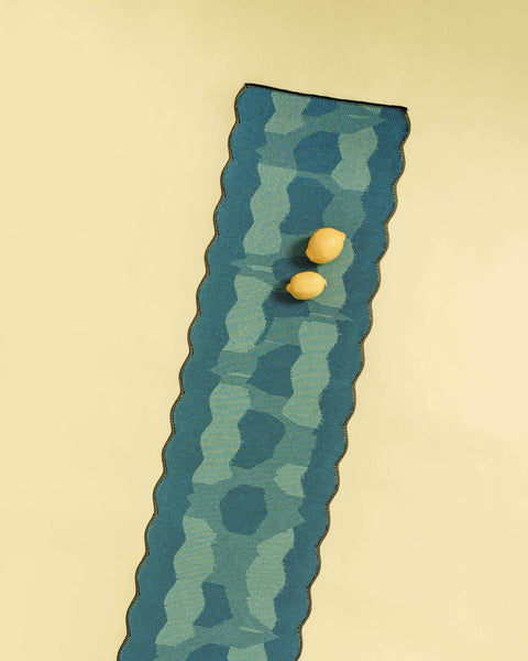 Knitted Table Runner