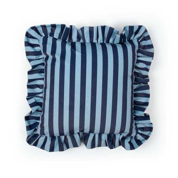 Velvet Ruffle Cushion in Louis