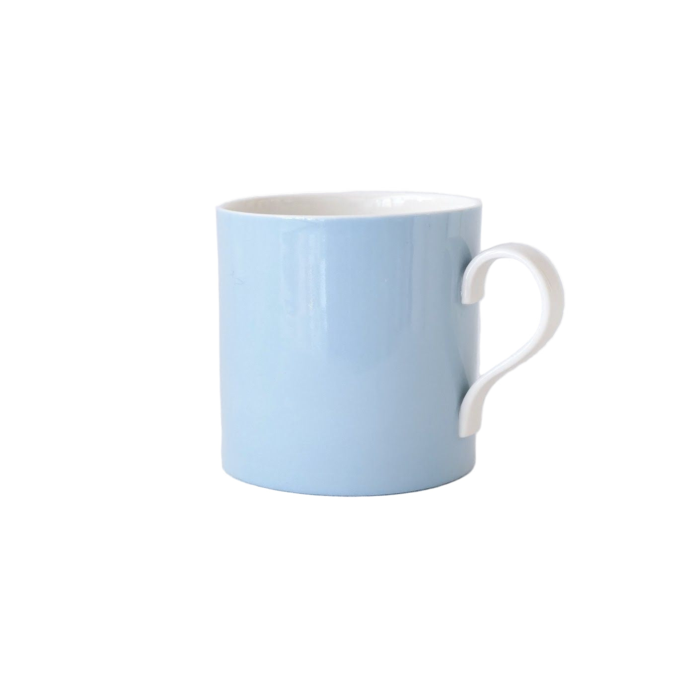 Large Mug in Celestial Blue - Traditional Handle