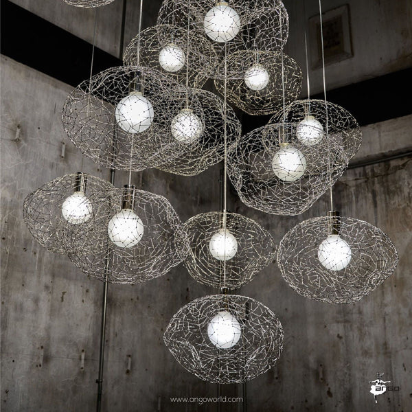 Cloud (silver) Pendant Light