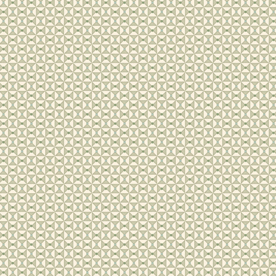 Broken Dishes Wallpaper - Serene Green