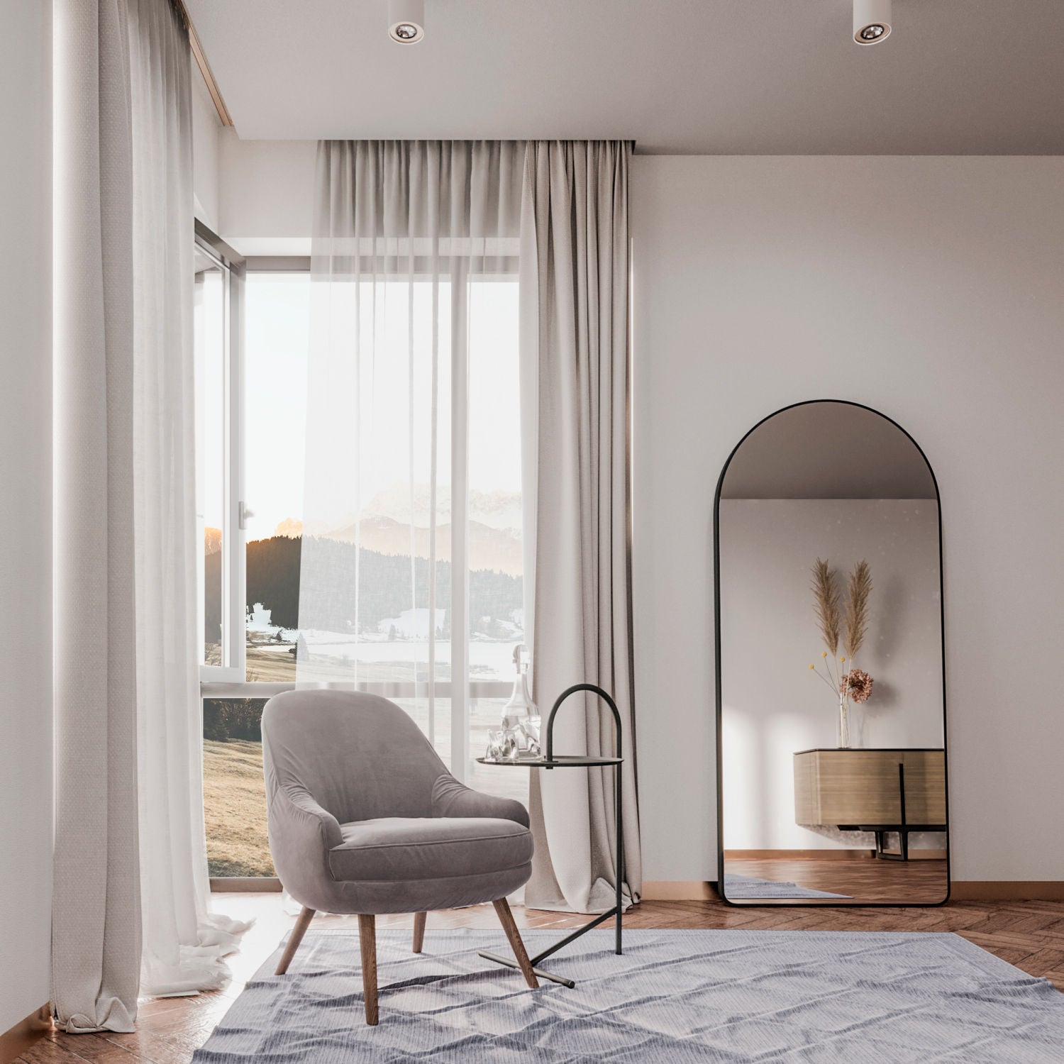 Loveself 01 - Full Length Arched Mirror