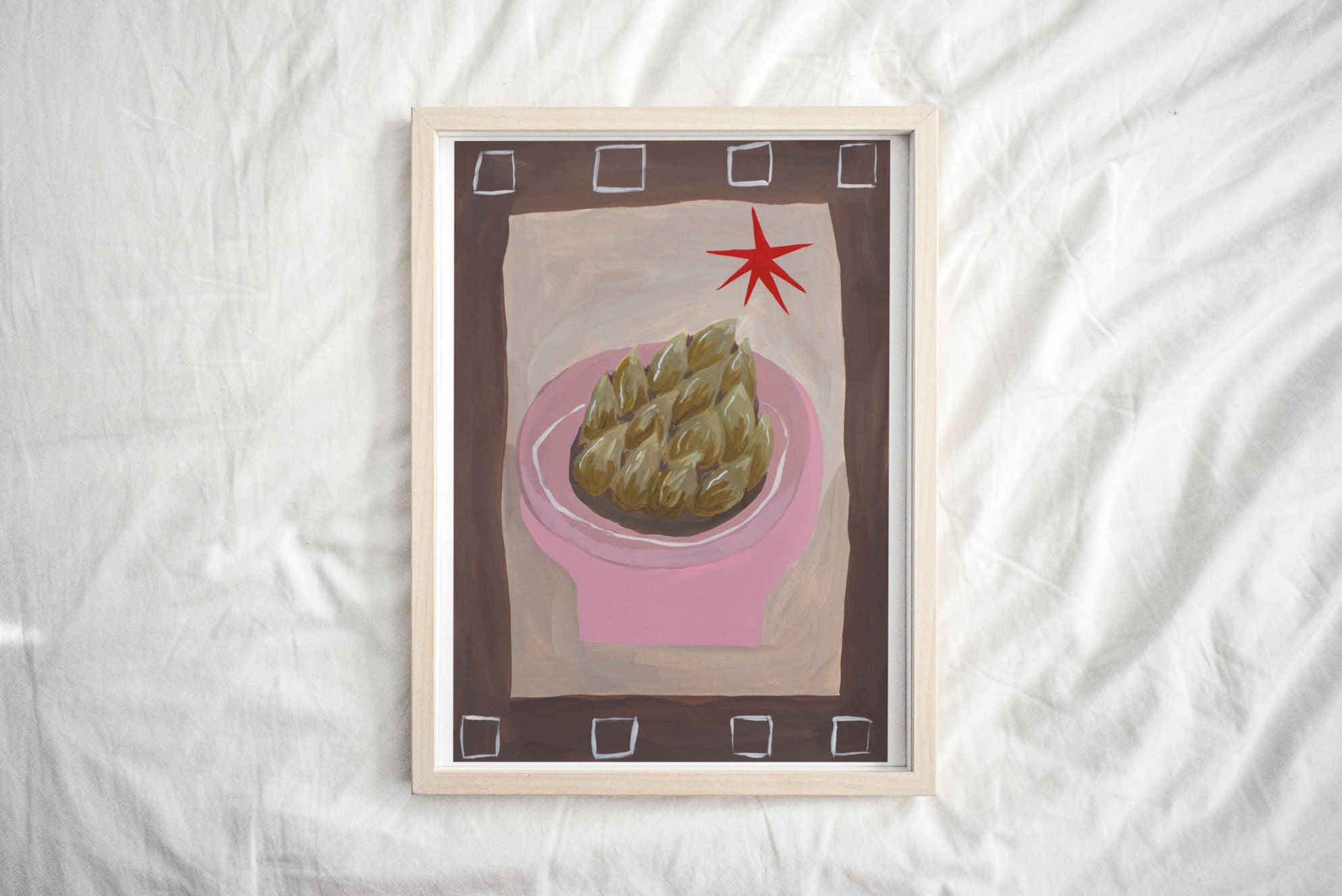 Spring Artichoke Print